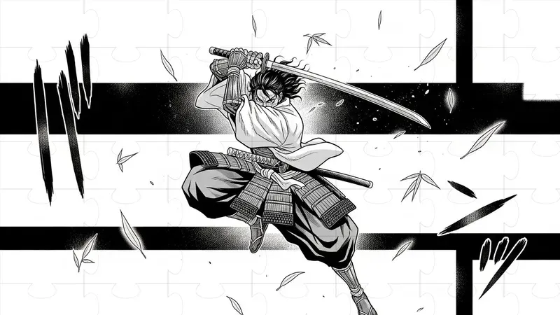 Classic Manga Portraits And Scenes