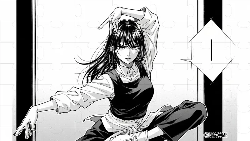 Classic Manga Portraits And Scenes
