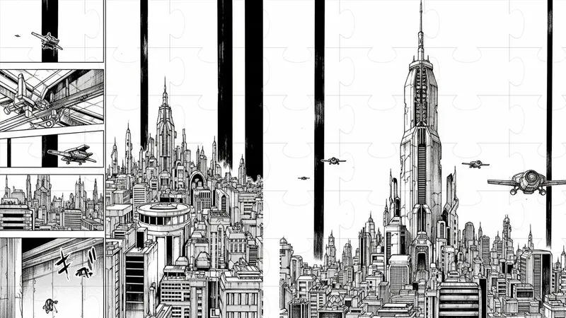Classic Manga Portraits And Scenes