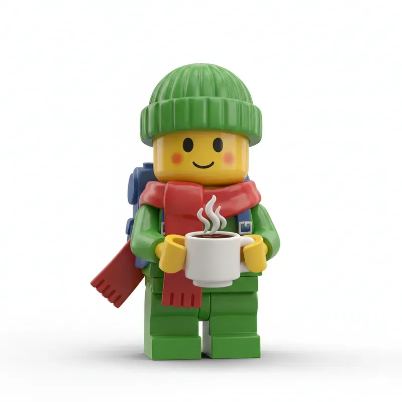 Stylized Lego Minifigure Characters