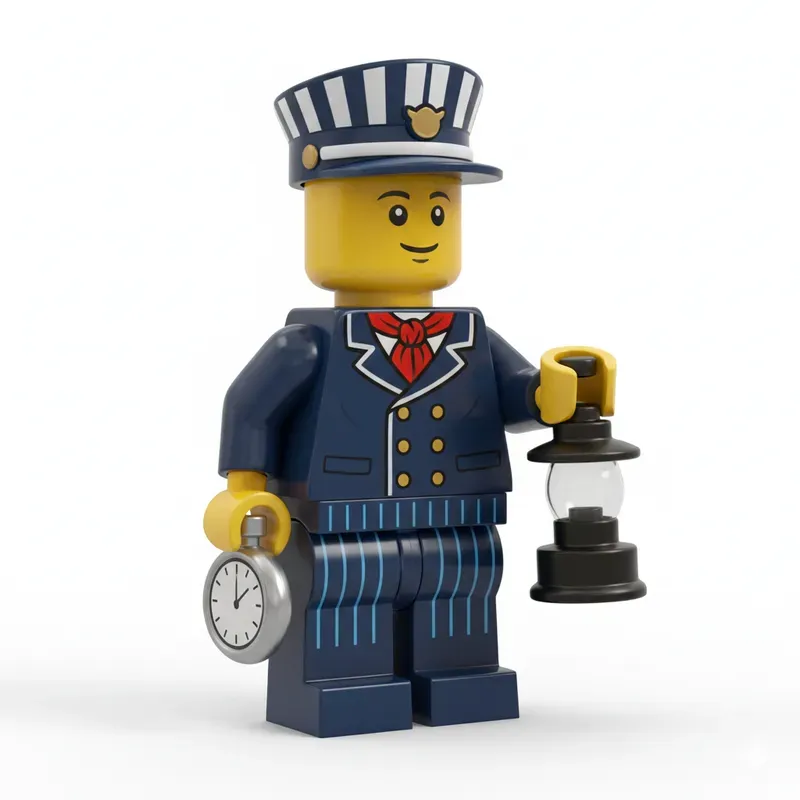 Stylized Lego Minifigure Characters
