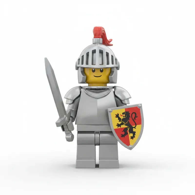 Stylized Lego Minifigure Characters