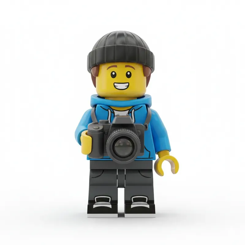 Stylized Lego Minifigure Characters