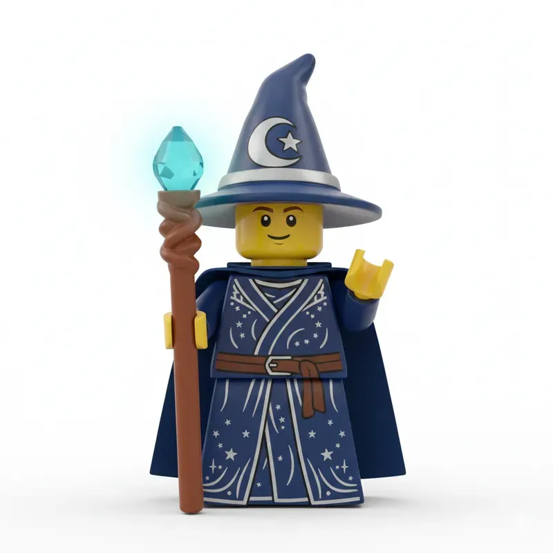 Stylized Lego Minifigure Characters