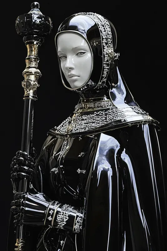 Obsidian Pearl Marquess Cyberpunk Art
