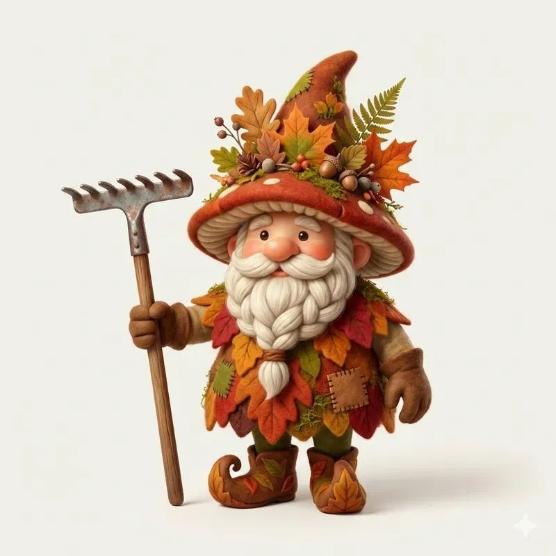 Whimsical Forest Gnome Characters