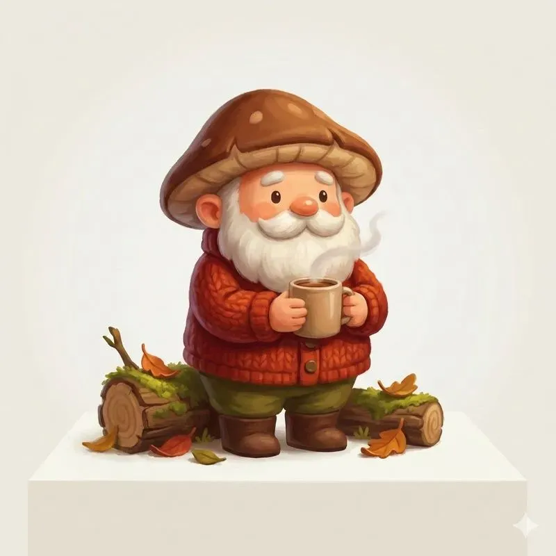 Whimsical Forest Gnome Characters