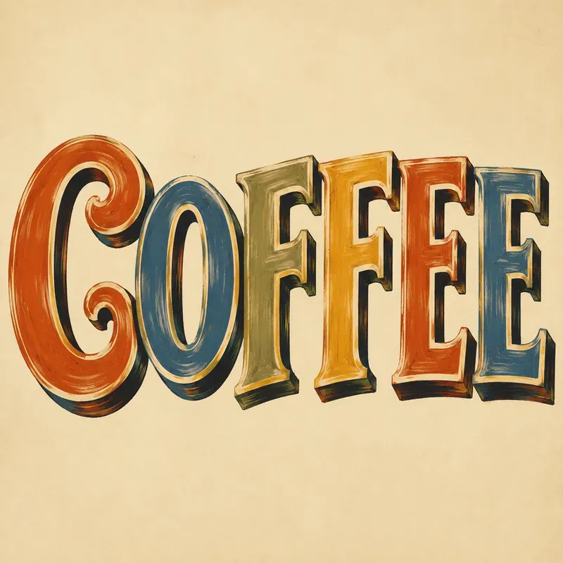 Vintage Handpainted Sign Typographies