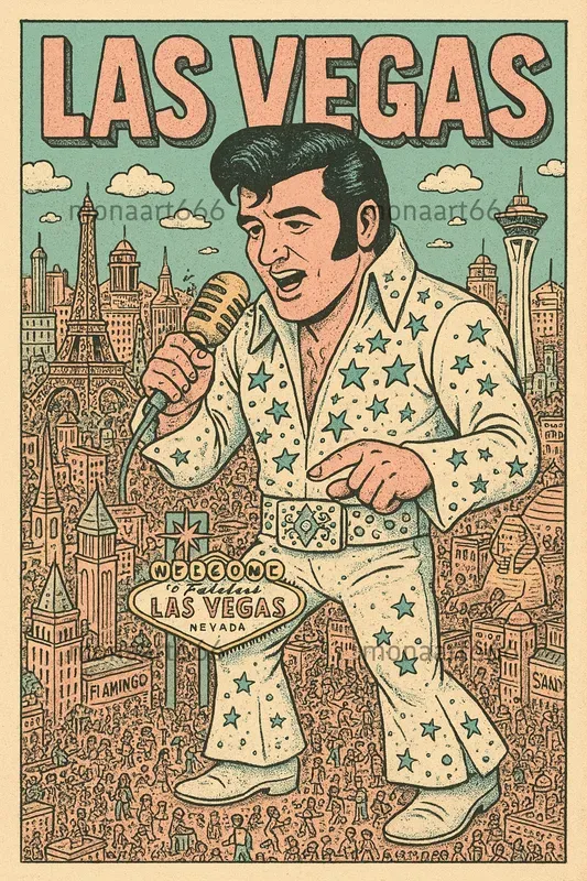Whimsical Derlust Doodle Posters