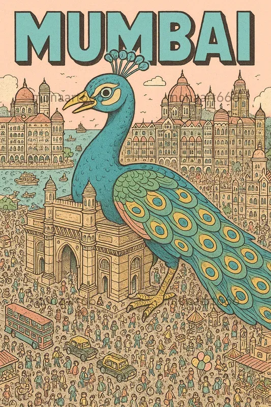 Whimsical Derlust Doodle Posters