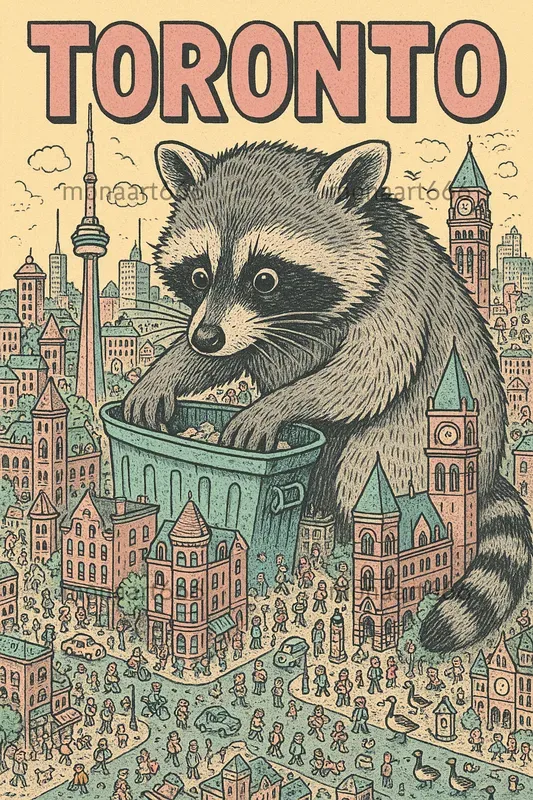 Whimsical Derlust Doodle Posters