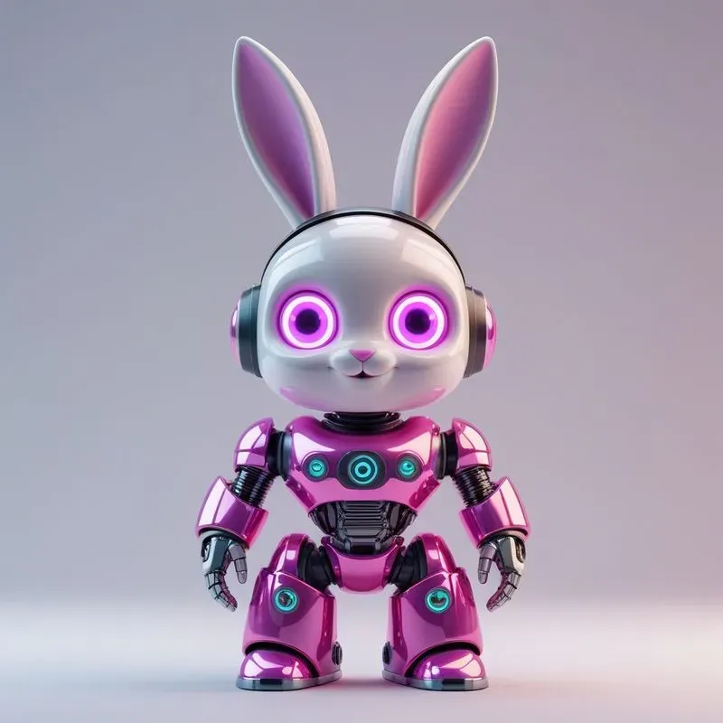 3D Cute Vinyl Mascot Logo Generator