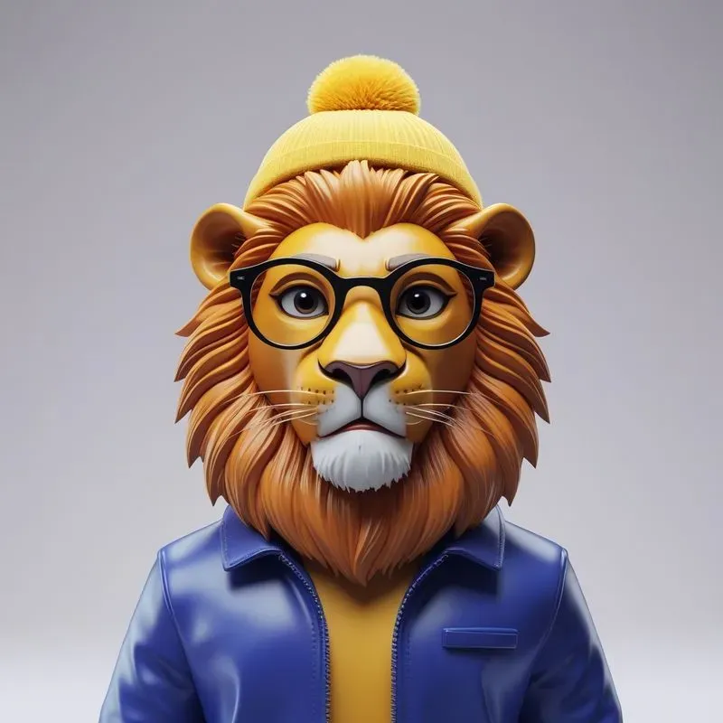 3D Cute Vinyl Mascot Logo Generator