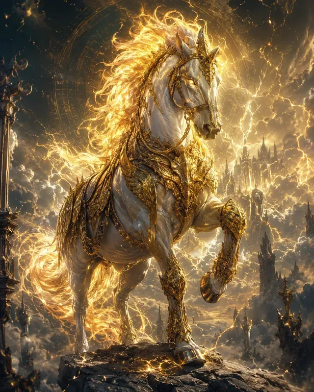 Mythic Divine Horses