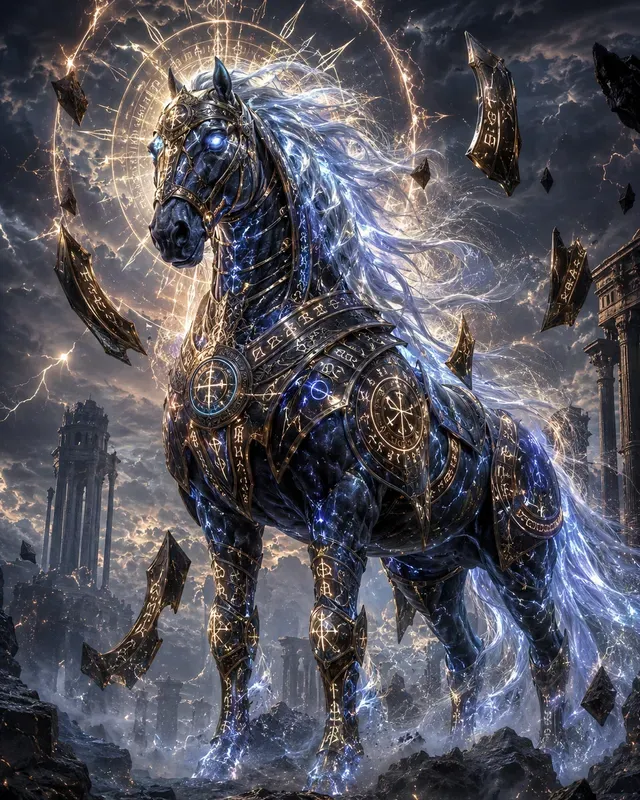 Mythic Divine Horses