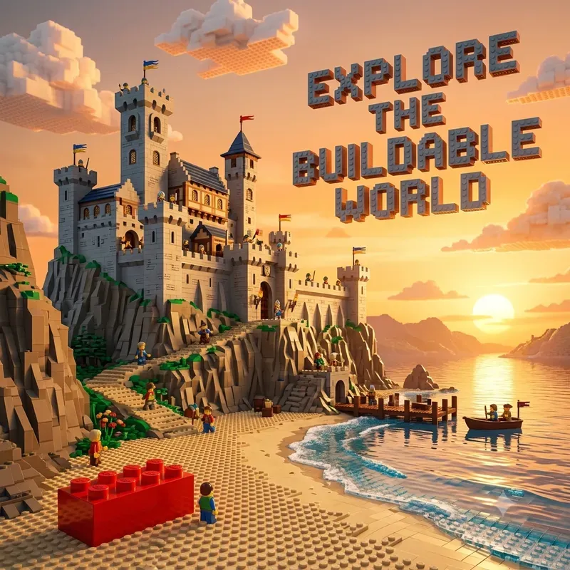 Lego Cinematic Travel Posters