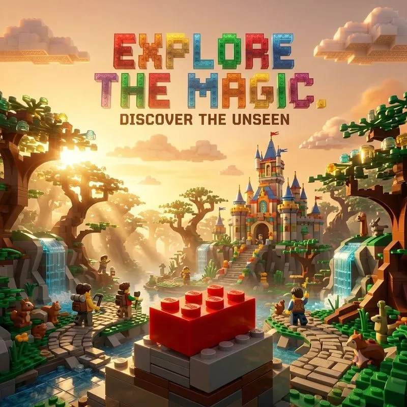 Lego Cinematic Travel Posters