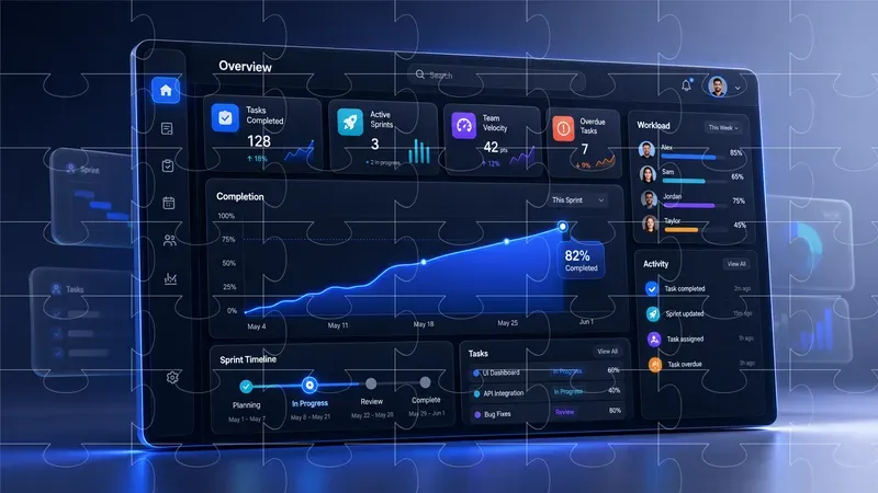 3d Saas Dashboard Ui Generator