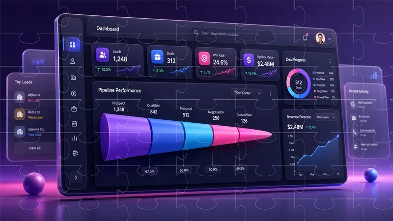 3d Saas Dashboard Ui Generator