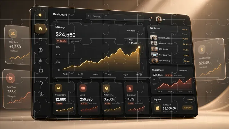3d Saas Dashboard Ui Generator