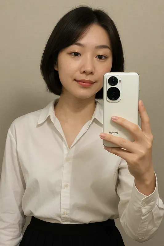 Realistic Mirror Selfie Women