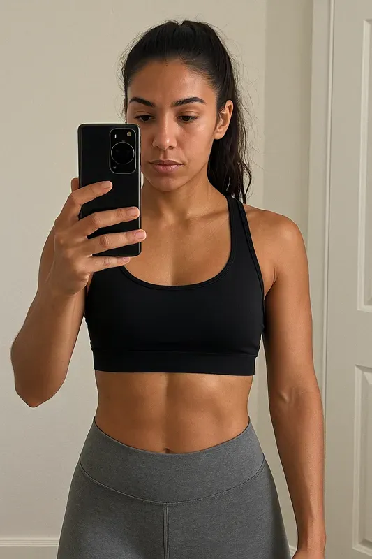 Realistic Mirror Selfie Women