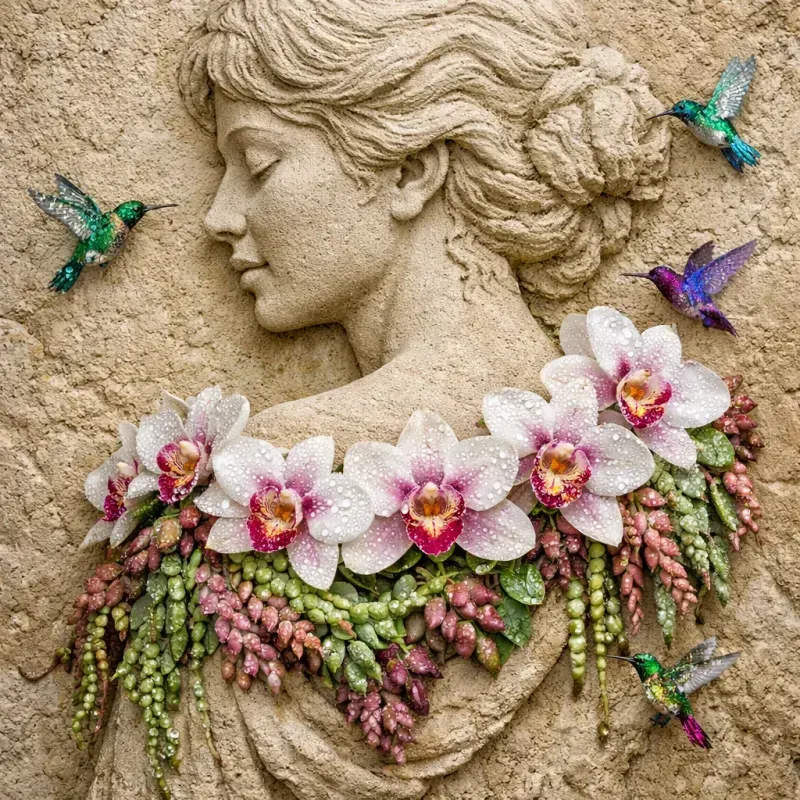 Surreal Stone Jewel Sculptures