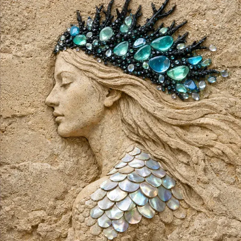 Surreal Stone Jewel Sculptures