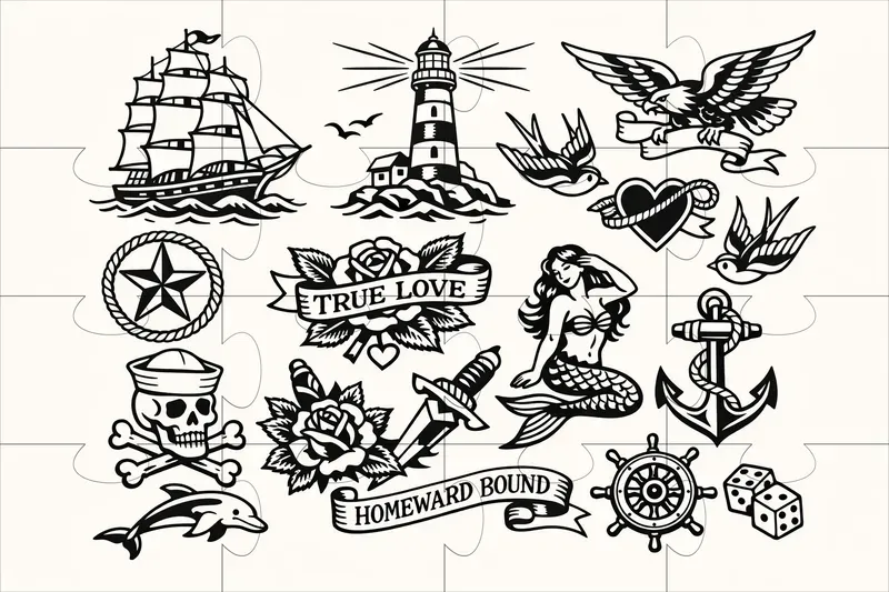 Tattoo Flash Sheet Generator