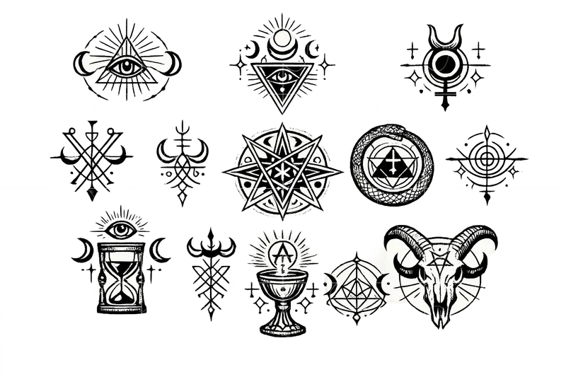 Tattoo Flash Sheet Generator