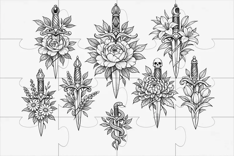 Tattoo Flash Sheet Generator