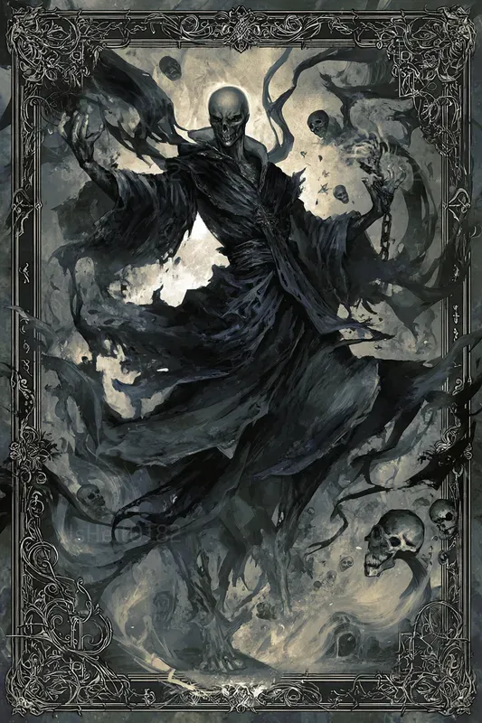 Dark Magic Wizard Cards