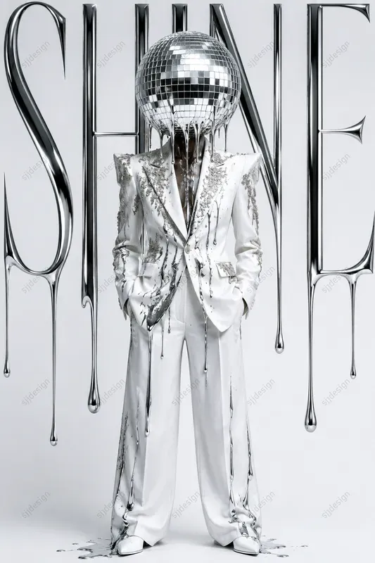 Editorial Dada Fashion Poster Art