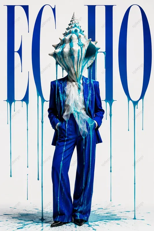 Editorial Dada Fashion Poster Art