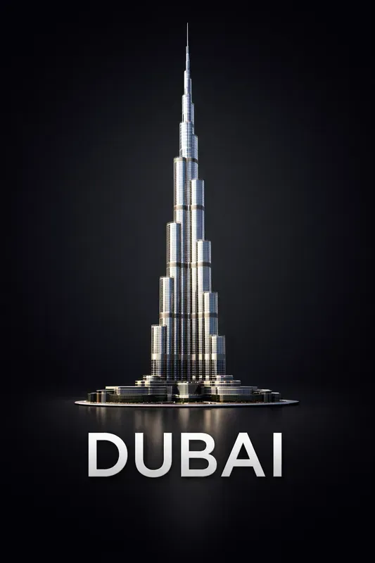 Minimal 3D Landmark Art