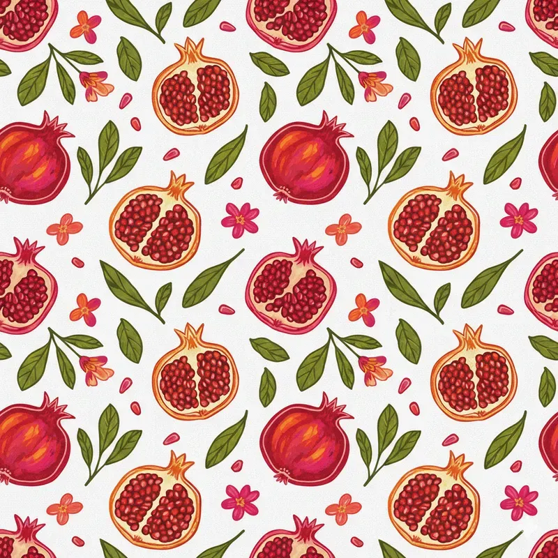 Gouache Style Seamless Patterns