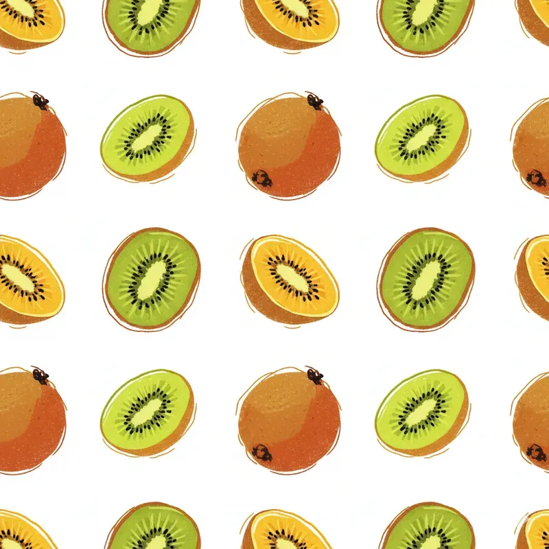 Gouache Style Seamless Patterns