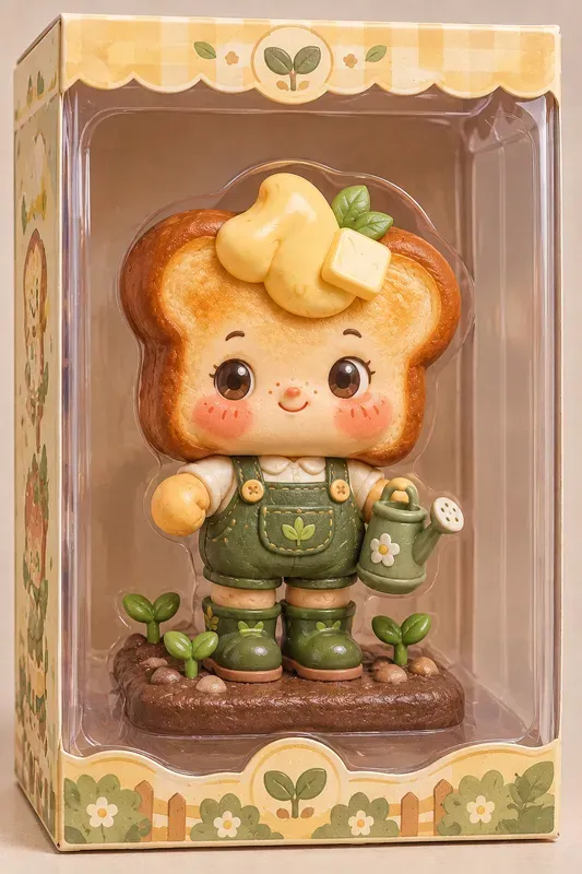 Mini Food Friends Collectible 3D Toys