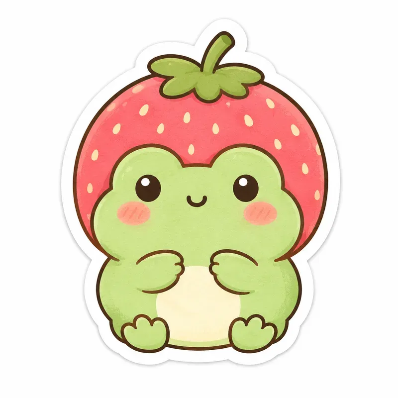 Cute Chibi Animal Stickers