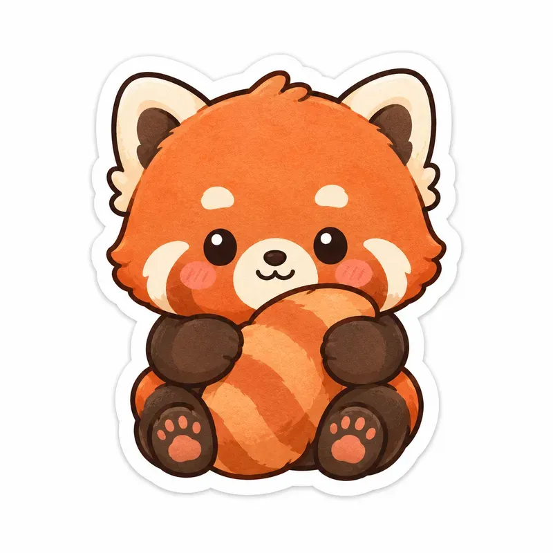 Cute Chibi Animal Stickers