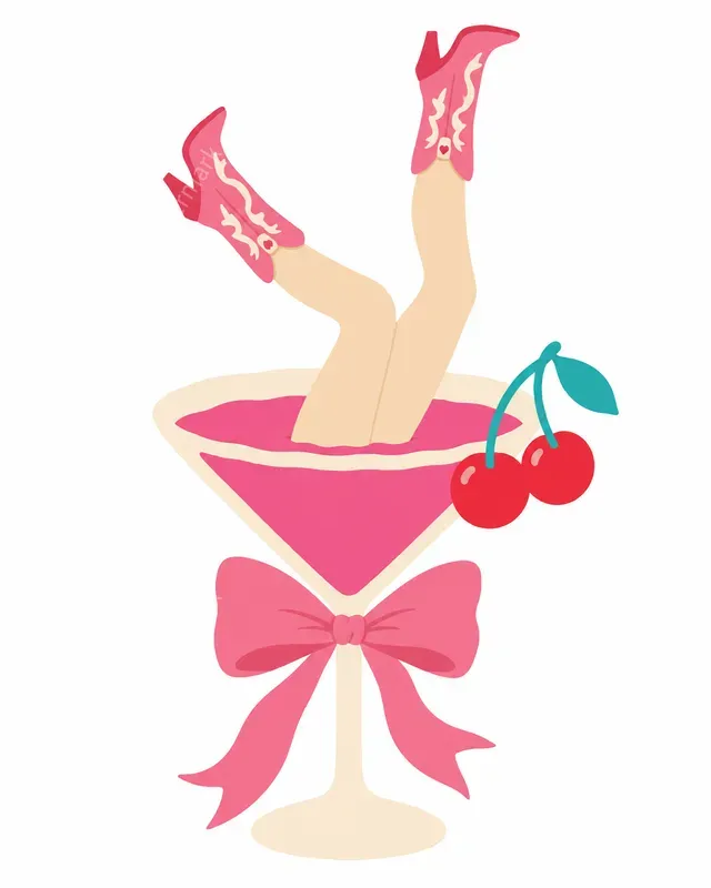 Coquette Westerns Clipart