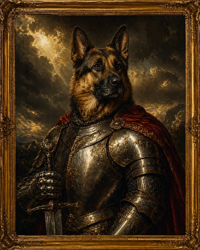 Royal Pet Portrait Paintings