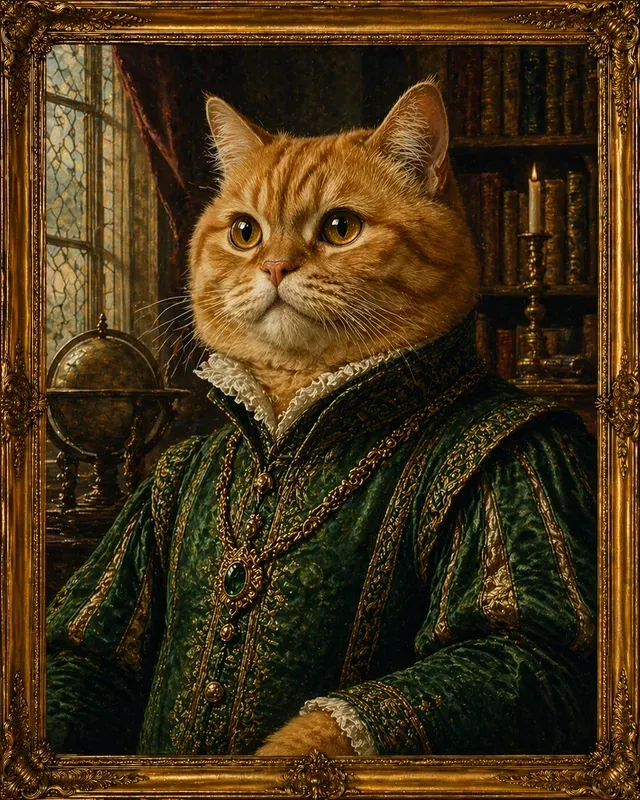 Royal Pet Portrait Paintings