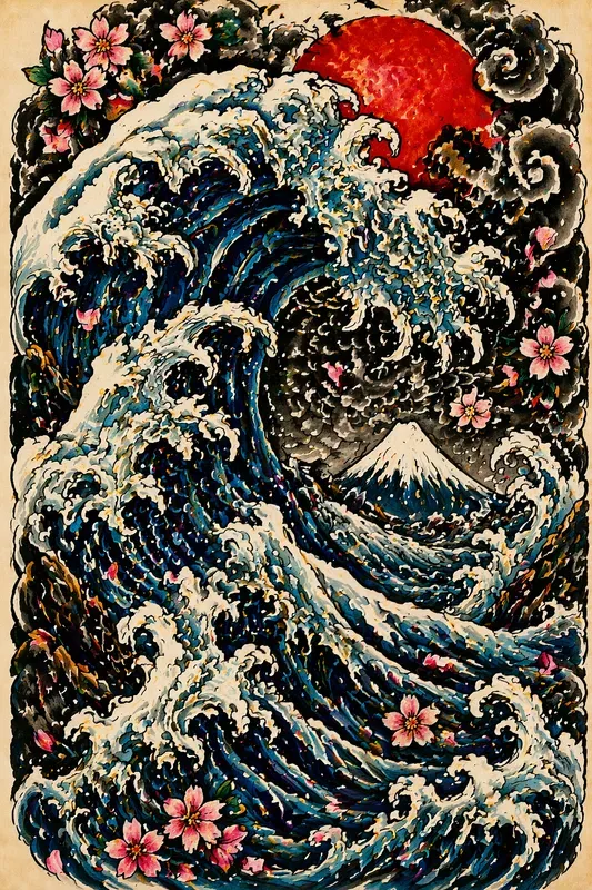 Bold Japanese Traditional Tattoo Designs