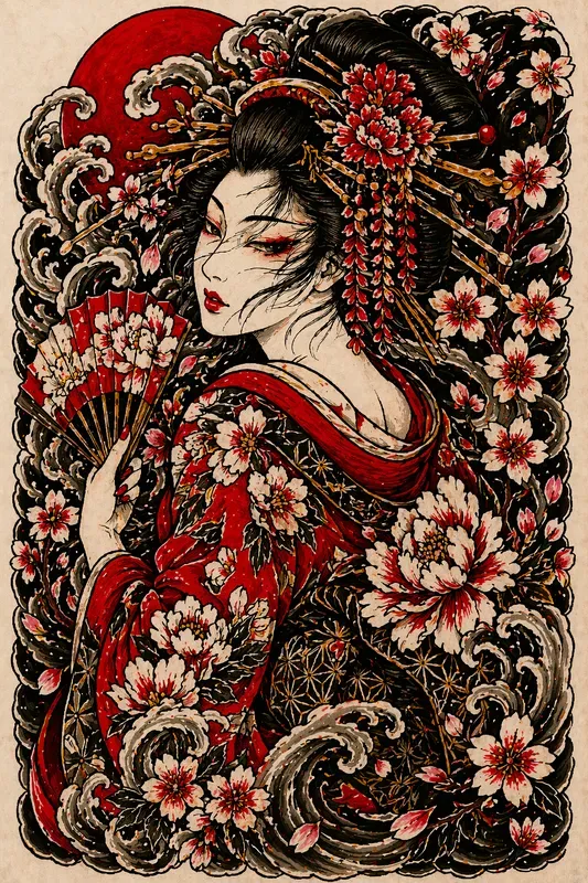 Bold Japanese Traditional Tattoo Designs