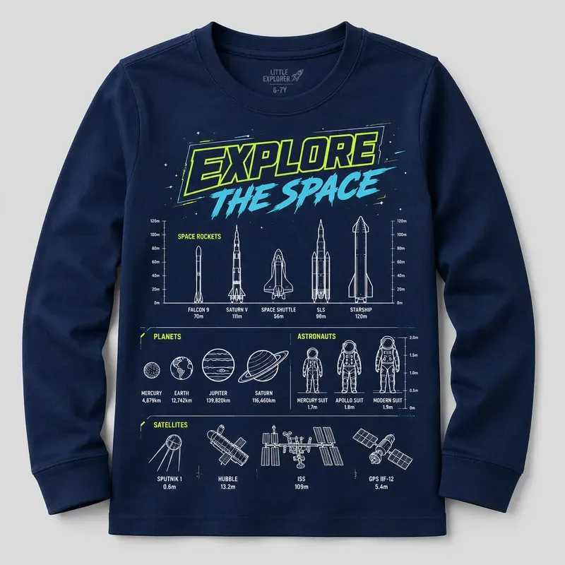 Educational Comparison Kids Tshirts