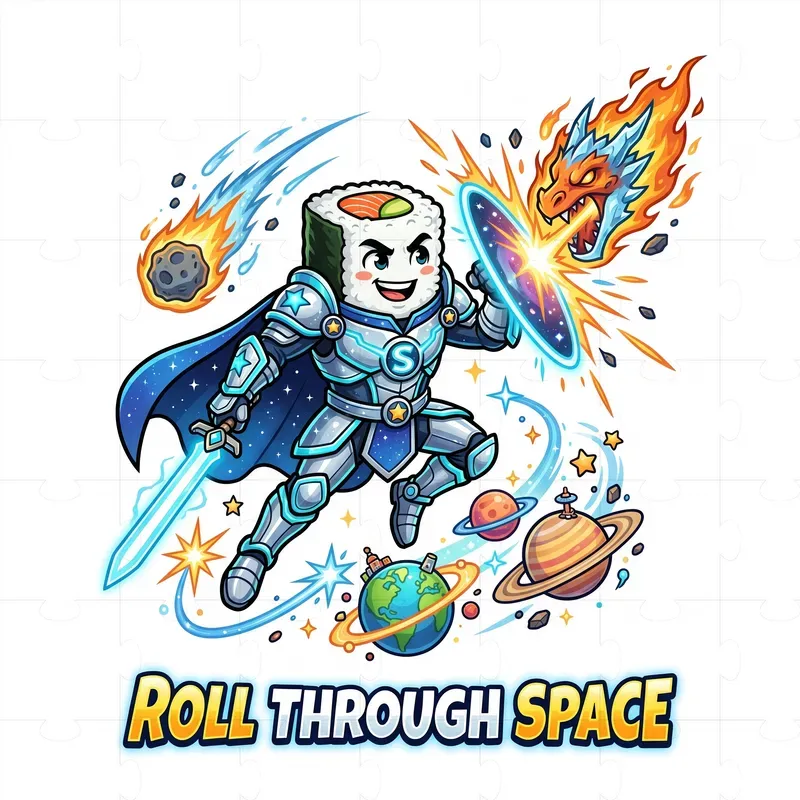Cosmic Snack Knight Tshirts