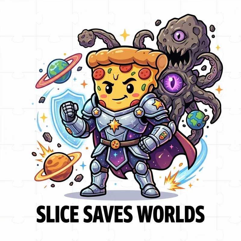 Cosmic Snack Knight Tshirts