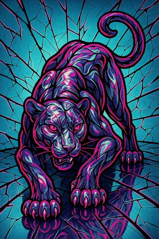 Colorful Fakemon Creatures Line Art