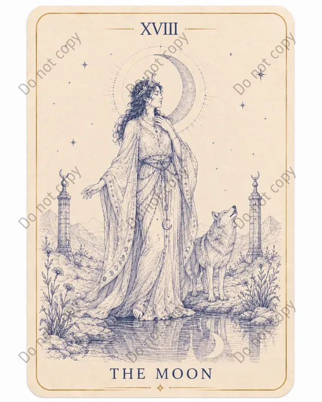 Modern Tarot Deck Face Cards
